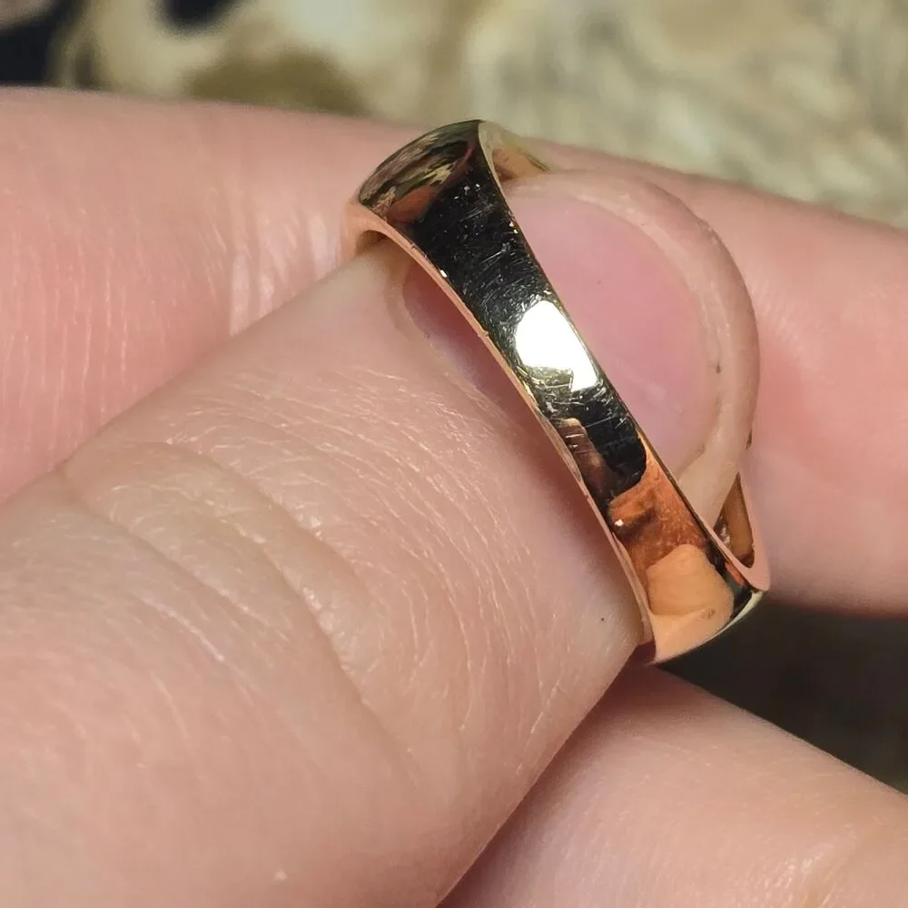 Vintage sterling silver ring sz 8